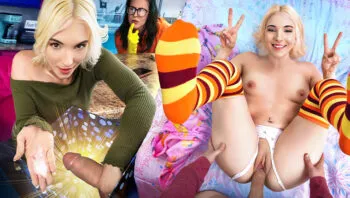 Sneaky Sex: My Dick in a Box Prank Got Me Laid! (Amber Maddie Family Stokes Debut)